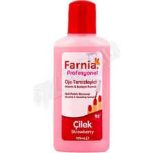 3 Adet Farnia Aseton Çilek 125 ml