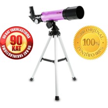 Özgürce Yüksek Yakınlaştırmalı Astronomik Teleskop 90X ile Gökyüzünü Keşfet