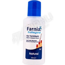 3 Adet Farnia Naturel Aseton 80 ml