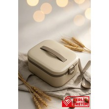 Gugga Eco Lunchee - Sızdırmaz Vakum Kapaklı Ayarlanabilir Bölmeli Yemek Kabı Lunchbox 650 ml