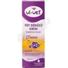 3 Adet Vi-Vet Tüy Dökücü Krem Parfümlü 40 ml