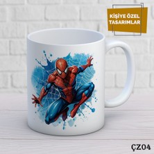 Birsence Spider Man. Film Karakterli Kişiye Özel Kupa  Bardak