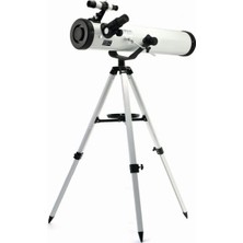 Özgürce 76X700 Profesyonel Uzay Teleskopu Beyaz, Yüksek Kalite ve Görüntü Keskinliği
