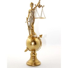 Twin Store Polyester Dünya Küre Üzerinde Adalet Biblosu ALI2894