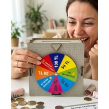 İntora Şans Çarklı Tasarruf Kumbarası Biriktirme Oyunu