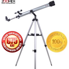 Özgürce F90060M Astronomik Teleskop 675X Yakınlaştırma Eğitici ve Öğretici