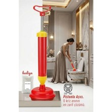 Twin Store Pistonlu Lüks Klozet Açma Pompası Profesyonel Lavabo Gider Açıcı Set 717213