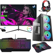 Xaser XSR427 I5 3470 16GB Ram 512GB SSD 4gb RX550 Ekran Kartı 21.5" Monitör Ofis Hazır Sistem