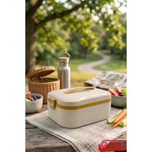 Gugga Lunchee - Çelik Hazneli Sızdırmaz Vakum Kapaklı Yemek Kabı Lunchbox 650 ml