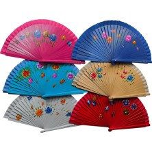 Twin Store Bambu Çift Taraflı Yelpaze Karma Renk 12 Li Paket