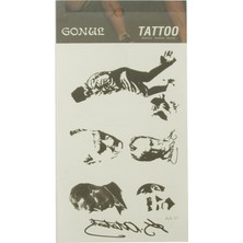 Bijuteri Net Atatürk Temalı Tattoo Dövme Sticker