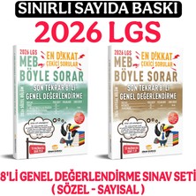 Sinan Kuzucu Yayınları 2026 Lgs Son Tekrar 8'li Genel Değerlendirme Sınavı Seti ( Sayısal - Sözel )