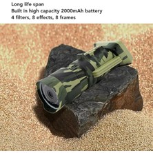 Özgürce Çocuklar Için 16X Monoküler Teleskop, 1080P Hd Görüntü, Katlanabilir, Seyahat Için