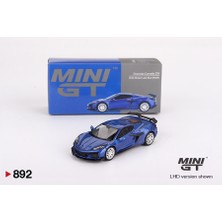 Mini T Mini Gt 1/64 892 Chevrolet Corvette Z06 - 2023 Elkhart Lake Blue Metallic
