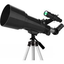 Özgürce 400X-150X Telefon Adaptörlü Refrakter Teleskop, Uzay Gözlemi Keyfi