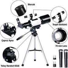 Özgürce Yüksek Kaliteli Tripodlu Teleskop ile Gözlemleriniz Daha Ayrıntılı