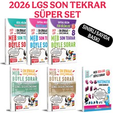 Sinan Kuzucu Yayınları 2026 LGS Son Tekrar Süper Set