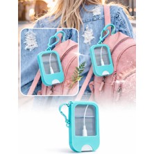 Omilife Anahtarlıklı  Mini Doldurulabilir Parfüm Şişesi 50 ml Seyahat Çanta Içi Parfüm Kabı