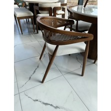 MAT HOME YEMEK ODASI MASA TAKIMI BOHEM TAKIM AHŞAP MASA TAKIMI AHŞAP SANDALYE