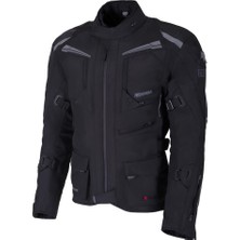 4Riders Herman Pro 3 Katmanlı CE Sertifikalı Siyah Motosiklet Montu S Beden Koruma ve Konfor