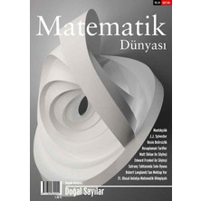 Nesin Yayınevi Matematik Dünyası Dergisi Sayı: 104-105-106
