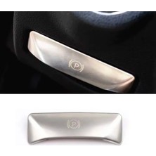 Mercedes Benz W204 W207 W212 El Freni Kolu Kaplaması Metal Gümüş