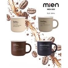 MİEN Mien Lory Porselen Mottolu Kupa 380ML 1 Adet