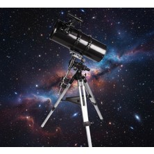 Özgürce 203-800 Catadioptric Teleskop, Yüksek Kalite, Siyah Renk, Gelişmiş Görüntü