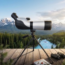 Özgürce Çocuklar Için Teleskop, Çanta ile Gökyüzü ve Doğa Gözlemi 60X Büyütme