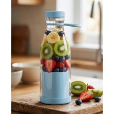 Twin Store Kablosuz Taşınabilir Blender 380 ml Smoothie Milkshake Meyve Karıştırıcı