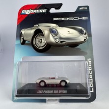 Majorette Collection 1955 Porsche 550 Spyder 1:64 Model Araba