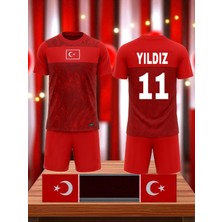 Bite Nose Türkiye Yıldız 11 Numara Çocuk 2026/28 Milli Takım Forma T-Shirt Özel Tasarım Yeni Sezon