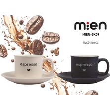MİEN Mien Mono 2'li Kahve Fincan Takımı 100ML
