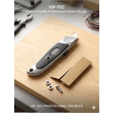 If Vıp-Tec Profesyonel Kancalı Maket Bıçağı – Çok Amaçlı Kesici