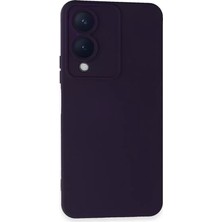 İntora Y17S Kılıf Nano Içi Kadife Silikon - Mor