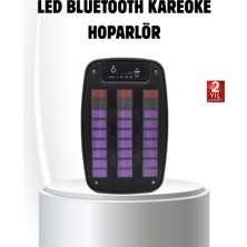 Calperia 6.5” LED Işıklı Gts 1793 Bluetooth Hoparlör Güçlü Bass ve Fm Destekli - Lisinya