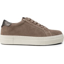 Deery Kadın Hakiki Süet Vizon Rengi Sneaker Ayakkabı - R2571ZVZNC01
