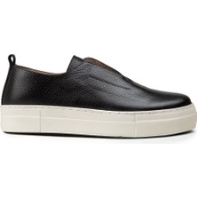 Deery Kadın Hakiki Deri Siyah Sneaker Ayakkabı - R2233ZSYHC02