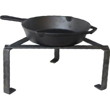 Nurgaz Katlanır Üçgen Izgara Hafif ve Taşınabilir Dış Mekan Ekipmanı Kamp İçin Kullanım 40 x 40 x 18cm