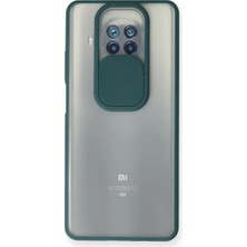 İntora 10T Lite Kılıf Palm Buzlu Kamera Sürgülü Silikon - Yeşil