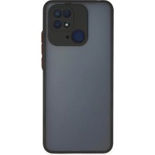 İntora Redmi 10C Kılıf Montreal Silikon Kapak - Siyah
