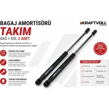 Motorx Volkswagen Golf 7 Bagaj Amortisörü Takım (Sağ + Sol) 2012 ve Üzeri Uyumlu Güçlü Basınçlı