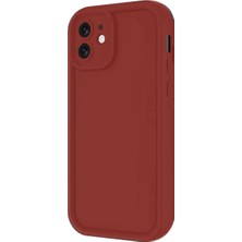 İntora Iphone 11 Kılıf Viera Silikon - Bordo
