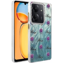 İntora Redmi 13C Kılıf Blade Aynalı Desenli Kapak - Desen 9