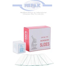 Özgürce Laboratuvar Mikroskop Lam ve Lamel Seti, 150 Parça, Detaylı Görüntüleme