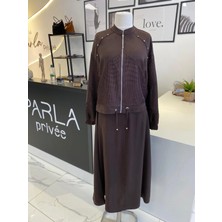 Otto Desigen File Detaylı Etek Takım