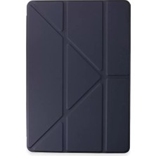 İntora Pad 6 Kılıf Kalemlikli Mars Tablet Kılıfı - Lacivert
