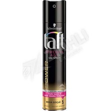 Taft Powerful Age Saç Spreyi 250 ml Mega Güçlü Formül ile Güçlü Saçlar İçin Etkili Koruma