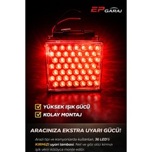 EP Garaj Otomotiv Honda Civic 2006-2011 Model Uyumlu Fd Rr Arka Çakarlı Fren Lambası