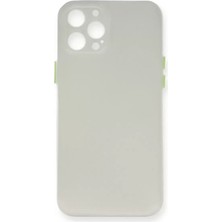 İntora Iphone 12 Kılıf Pp Ince Kapak - Beyaz